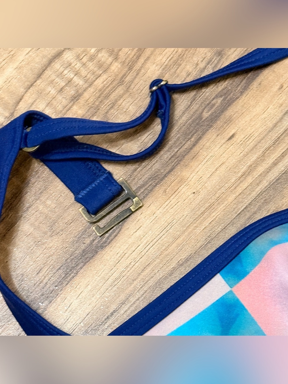 Roxy POP Surf Bikini Set Water World Neoprene Swimsuit Sz L - Picture 5 of 10
